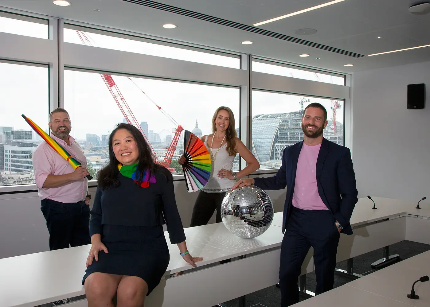 John Robarts - UK Head of Human Resources, UBS Group, Cicilia Wan - Global Head of Diversity, Equity & Inclusion, UBS Group, Lyssa Barber, Pierre-Antoine Fourny - UBS Pride UK