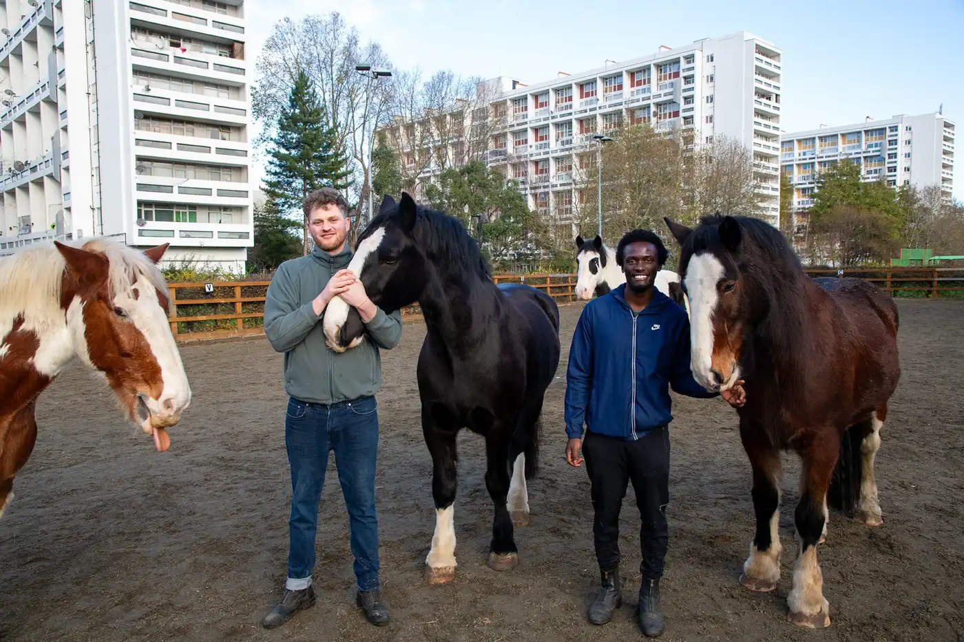 Tom and Anthony - Ebony Riding Stables