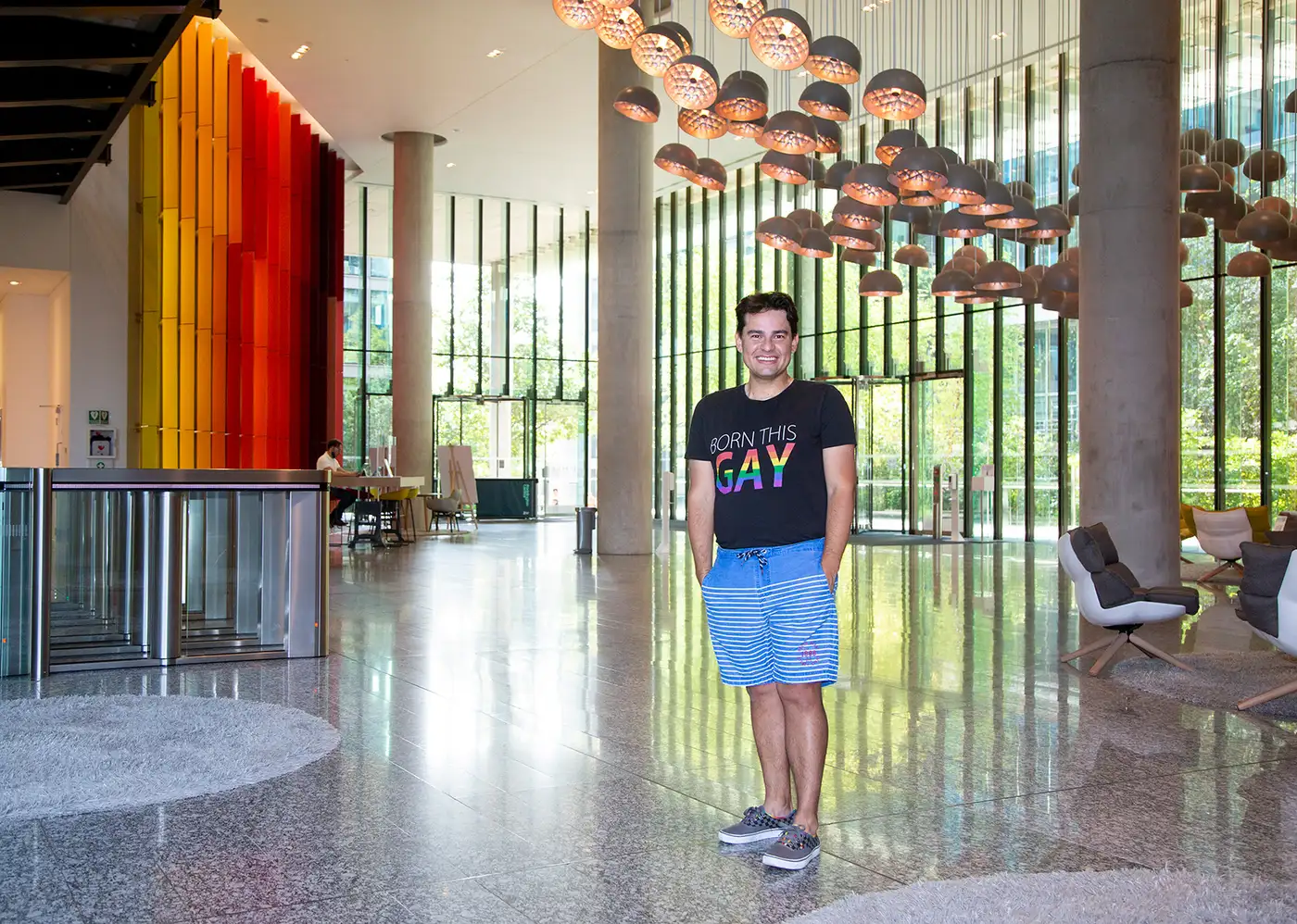 Yeison Camacho- Receptionist, Paddington Central