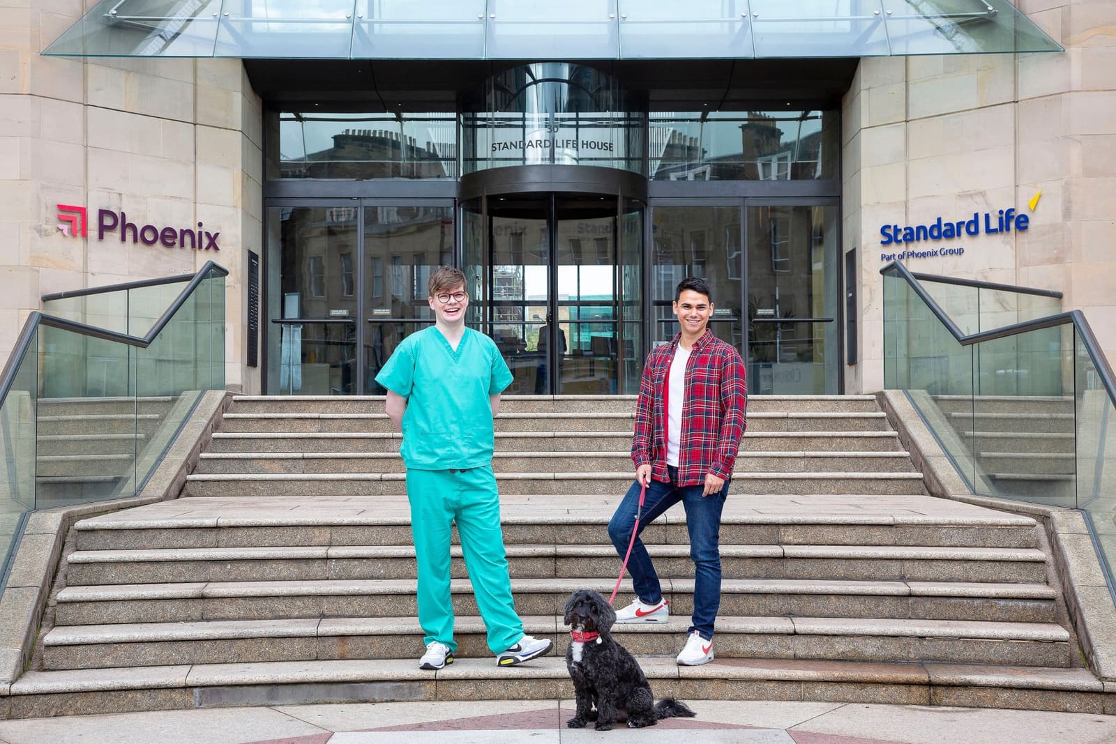 Dr Tomasz Sabbat & Matthew Brandon - Phoenix Group Graduate