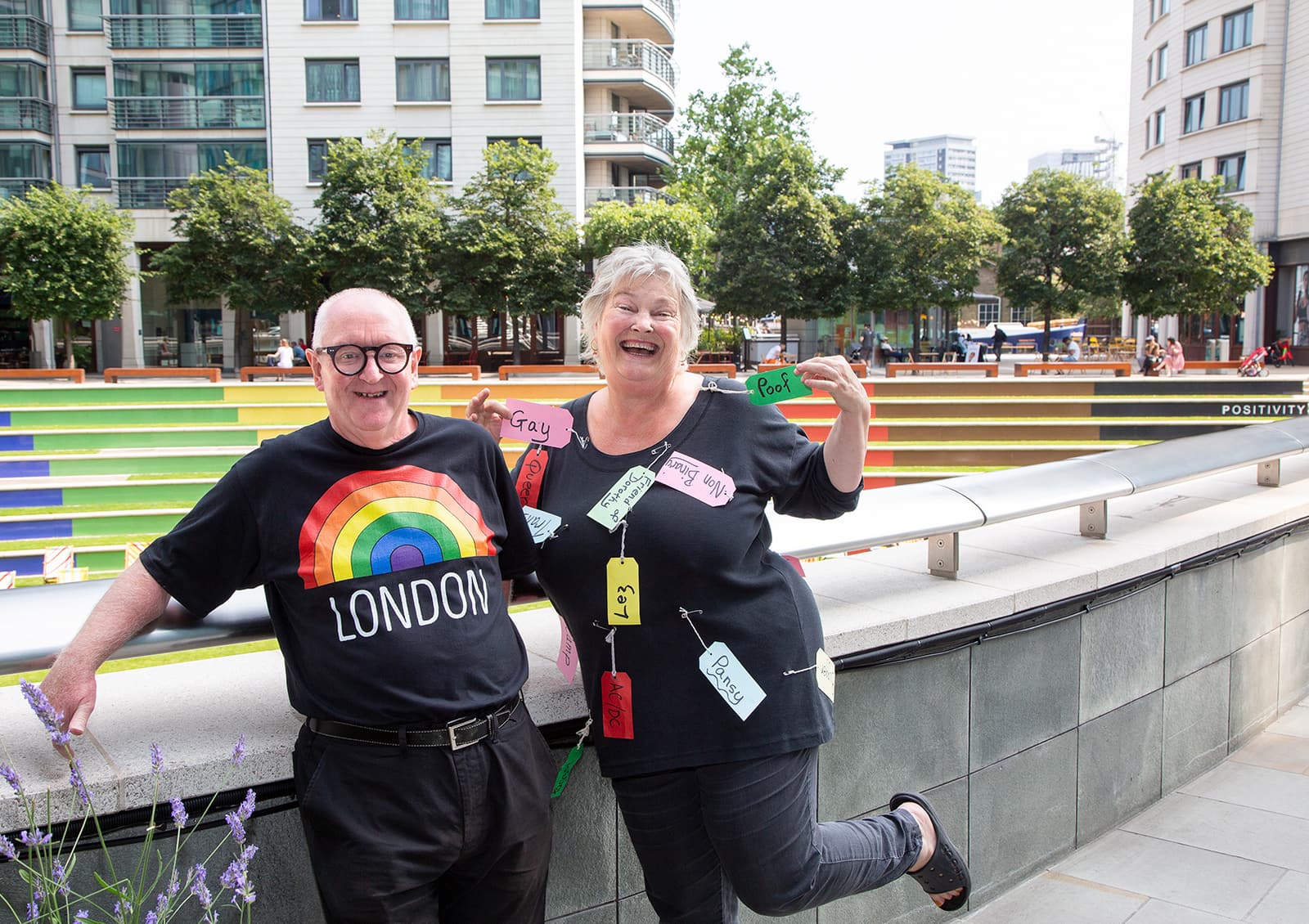 Chris Barlow - Creative Consultant  & Trudy Howson - LGBT Poet Laureate